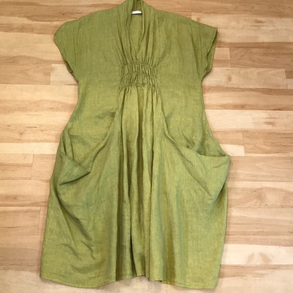 Artful Home’s Luna Luz Linen Dress Sz S